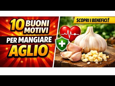 Video Ti Abbassa la Pressione - 10 Buoni Motivi per Mangiare Aglio
