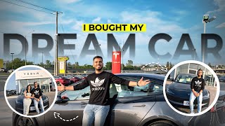 I Bought My Dream Car (TESLA Model 3) 🤩🇨🇦 | My Dream Car Vlog 2024 | Sahil Gogna