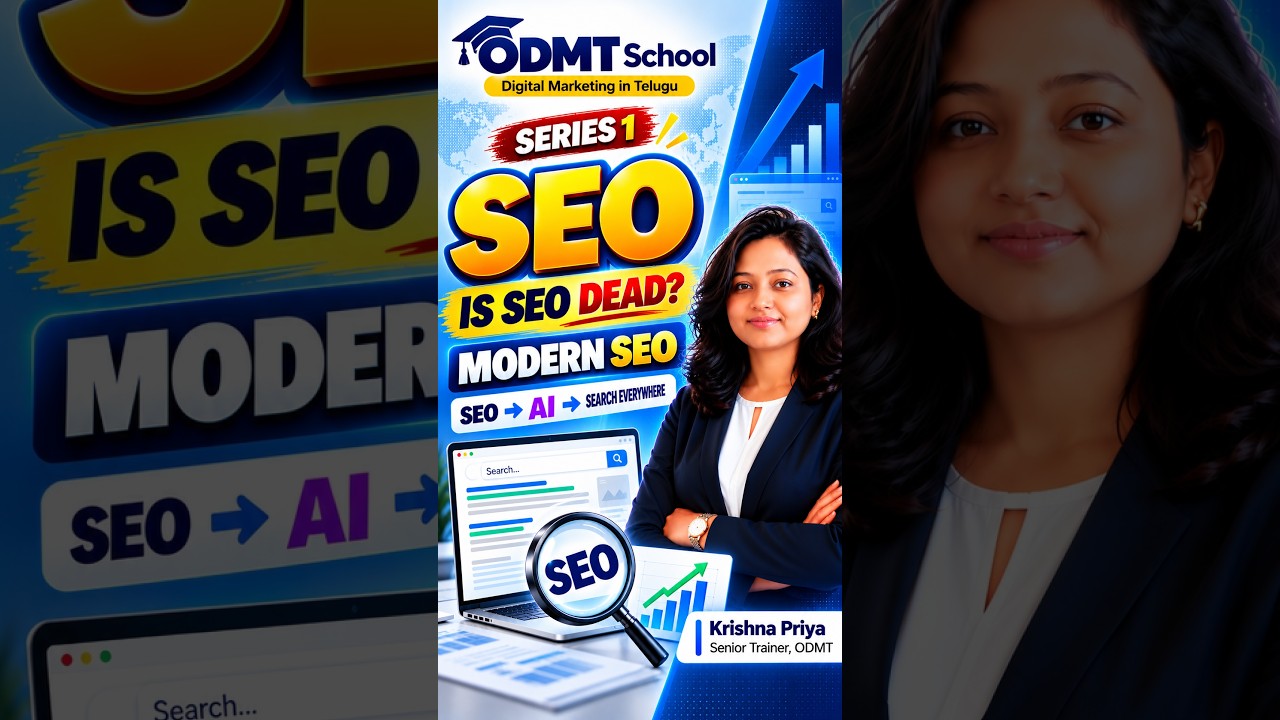 SEO Course In Telugu 2026 | SEO Series | Is SEO Dead? |Search Everywhere Optimization (SEO to SEVO)