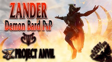 Ashes of Creation BARD PVP - ZANDER | Project Anvil | One Shot Beam Build