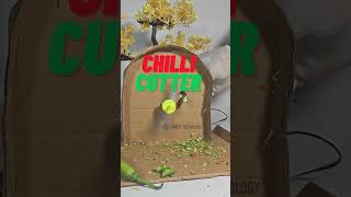 Chilli Cutter || Homemade Chilli Slicer #diy #chillicutter #kitchen #diyproject #motor