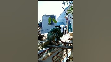 cách ghép cốp pha mái sàn âm #shorts