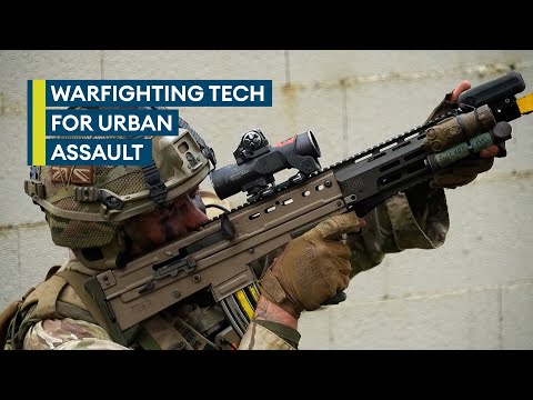 British Army tests futuristic urban warfare kit to the max
