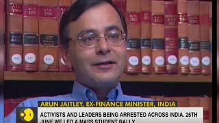 Arun Jaitley on his arrest during the Emergency crackdown