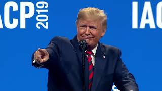 Trump's FULL SPEECH, International Assoc. of Chiefs of Police Annual Conference, Chicago 10-28-2019