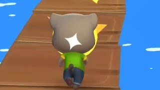 Funny Fails Talking Tom Gold Run 2 Game #3 - Tom vs Angela vs Ginger - Android,iOS Gameplay screenshot 3