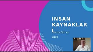 Çarşamba Konuşmaları - Gamze Özmen - İşe Alım Süreci Ve Mülakat Teknikleri
