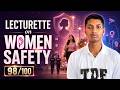 Women saftey for SSB interview | Lecturette : 98/100 | TDF🪖
