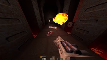 Quake 2 - Hard Difficulty - Unit 4 - Mines - Ultra Wide 3440x1440