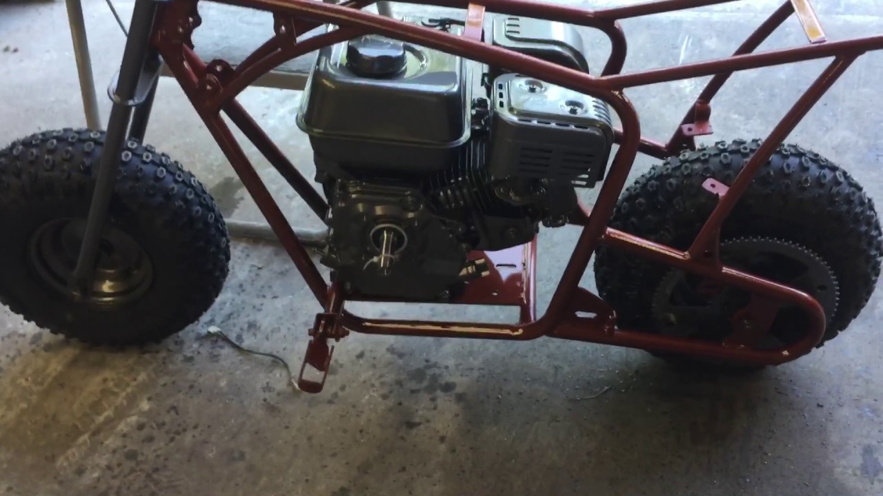 Kirker Paint On Mini Bike Youtube