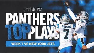 Panthers Top Plays vs New York Jets | Week 7 | Carolina Panthers