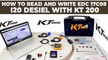HOW TO READ AND WRITE EDC 17C08 | I20 DESIEL WITH KT 200 | ATOZ AUTOMOBILES