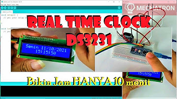 Jago Arduino !! Cuma 10 Menit bikinnya!! RTC Real Time Clock DS3231 dengan LCD1602 dan Arduino Nano
