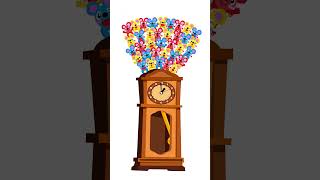 Hickory Dickory Dock 100 mouse | Nursery Rhymes For Toddlers | Little Wave Songs - Baby Coco