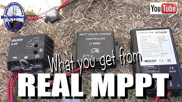Real MPPT - What you get