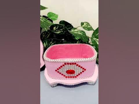 Скринька з картону, своїми руками. - YouTube