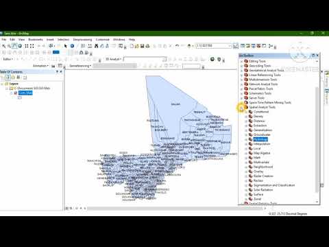 Les manipulations de bases ArcGIS. Découvrez l'interface Arcmap