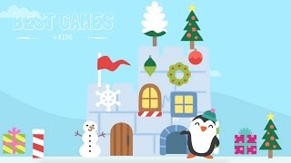 Sago Mini Holiday Trucks and Diggers | Build and decorate a super cool snow fort - By Sago Sago
