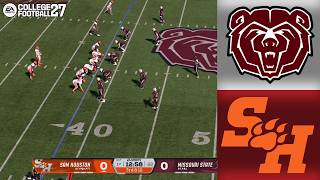 Information Missouri State Bears vs Sam Houston State|Week 9|CFB 27 PS5 Guide