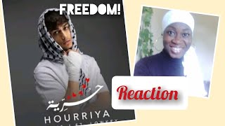 Harris J ft. LOWKEY - Hourriya (Freedom) ... Official Music Video #reactionvideo
