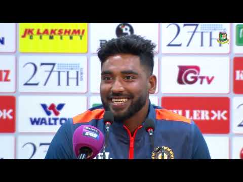 Mohammed Siraj press conference (close of play Day 2, first Test) | #BANvIND