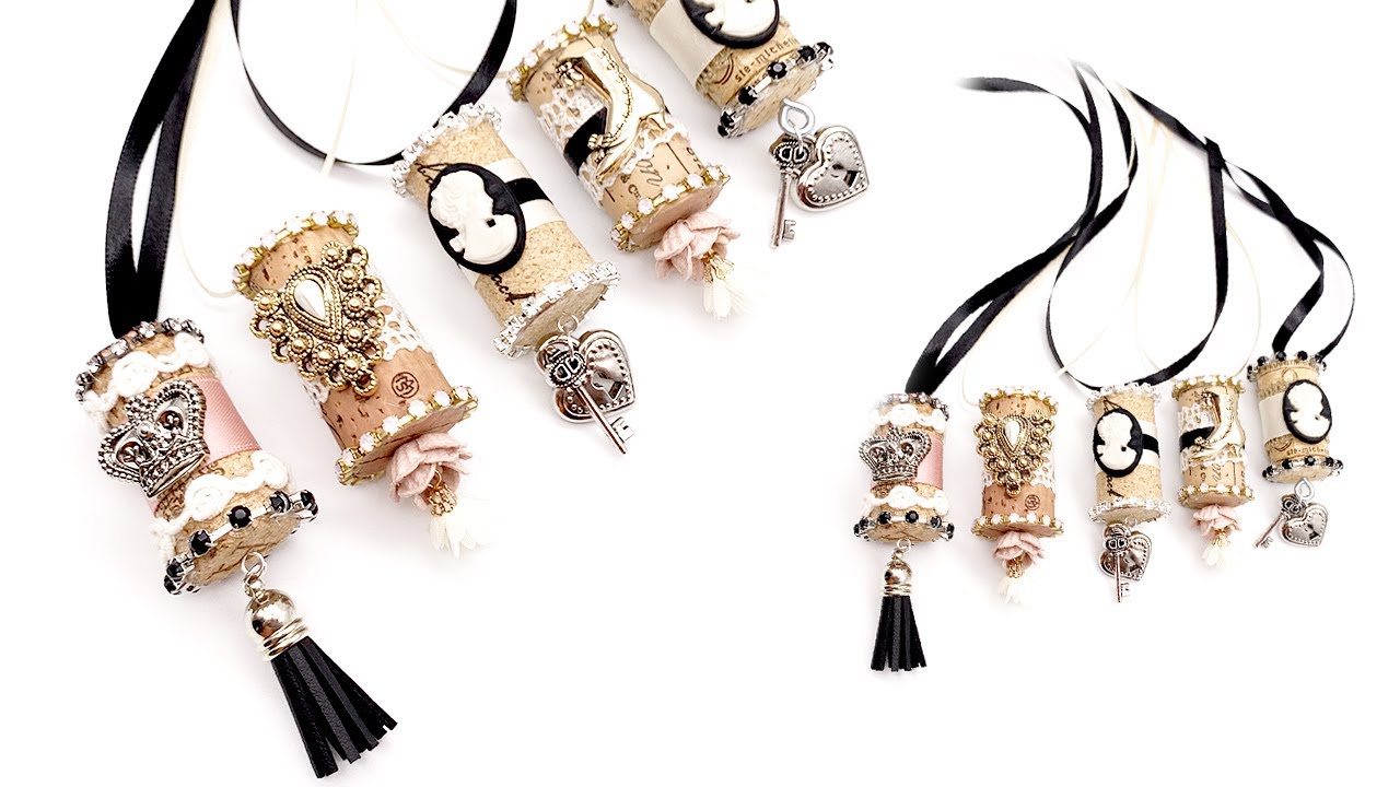How-To Jewelry: Wine Cork Pendants