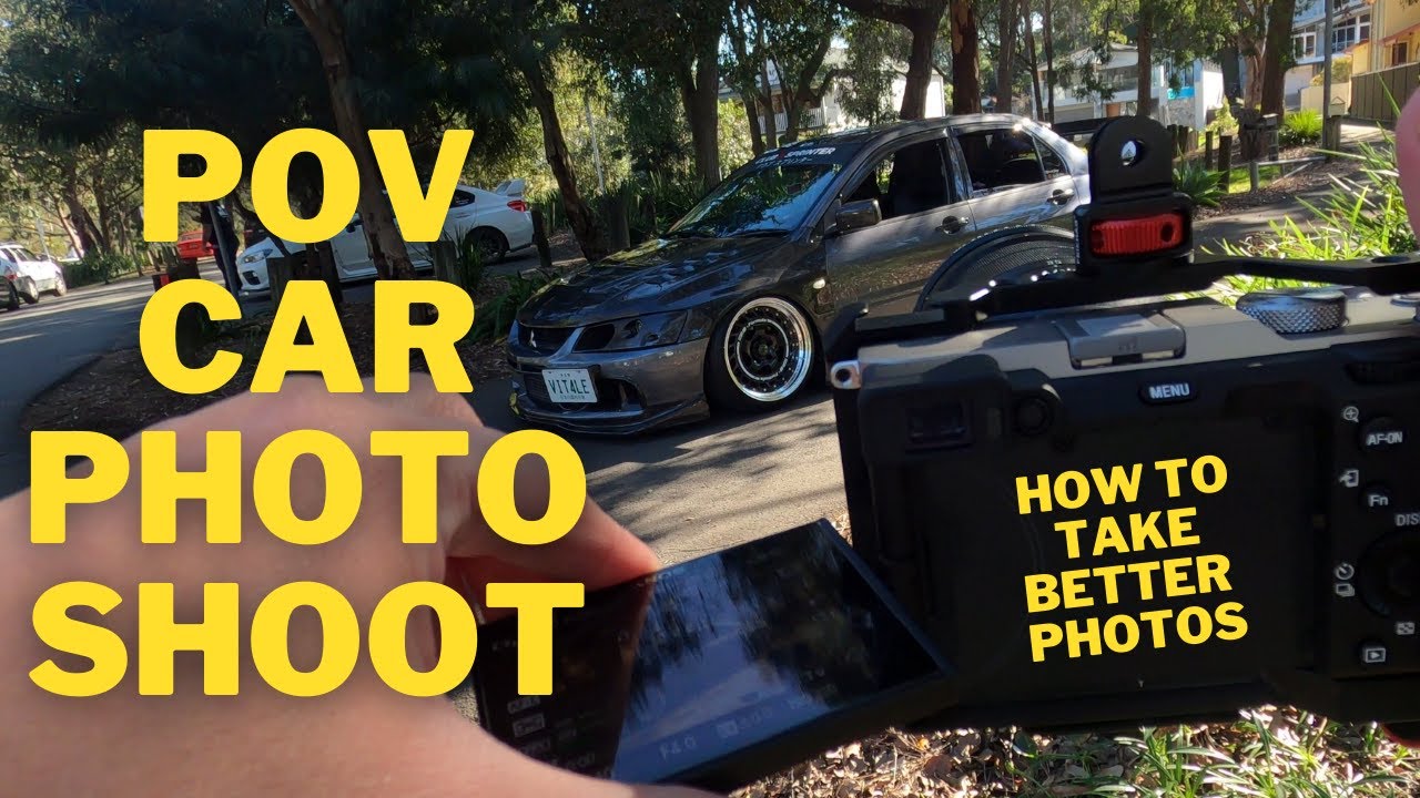 Angles for Car Photography POV Photoshoot Evo 8 MR YouTube