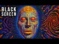 Activate your pineal gland  dmt trance meditation  insane deep trance sleep music  black screen