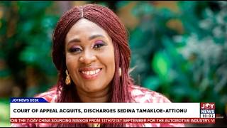 Full Court of Appeal acquits and discharges former MASLOC boss Sedina Tamakloe Attionu| JoyNews Desk Update