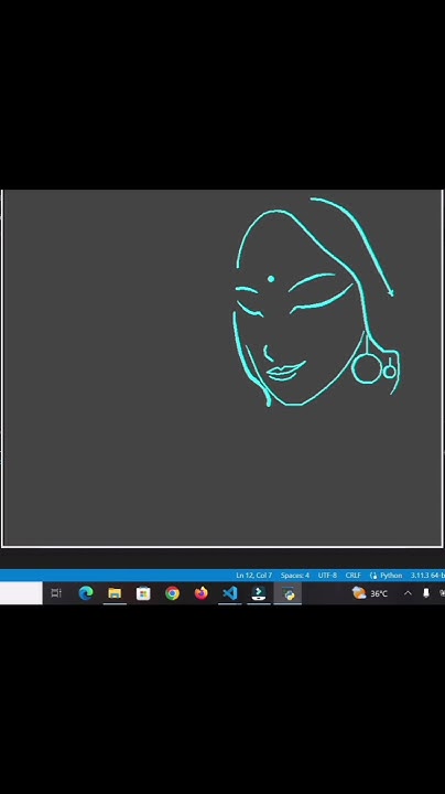 Amazing Radha Krishna graphic design python tutorial #coding #python # ...