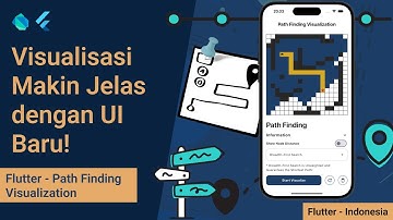 [Part 4] Flutter Indonesia – Flutter Indonesia – Path Finding Visualization | Finishing Mobile UI