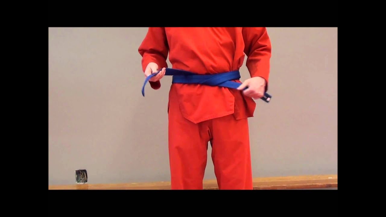 How to Tie Your Taekwondo/Martial Arts Belt!! Double Wrap Belt! YouTube