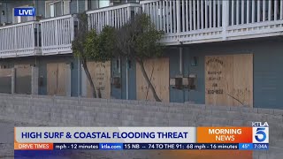 High surf brings strong rip currents, chance of flooding to SoCal