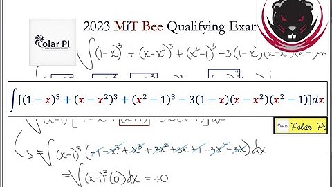2023 MiT Integration Bee Qualifying Exam [Problem 10]
