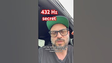 432 Hz secret - the truth about 432 Hertz music on YouTube, Spotify and Apple Music #432hz
