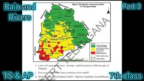 7th class Social studies 2nd lesson Rain and Rivers PART 3 || TS & AP Syllabus
