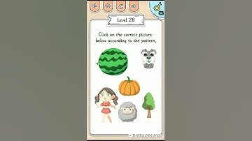 Brain King IQ Level 28 Walkthrough Solution