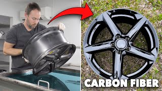 Transform Your Wheels into CARBON FIBER with Hydrographics