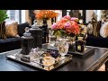 🖤 Chic Black Fall Decor Ideas 2025 | Hollywood Glam Makeover Inspired by Draper