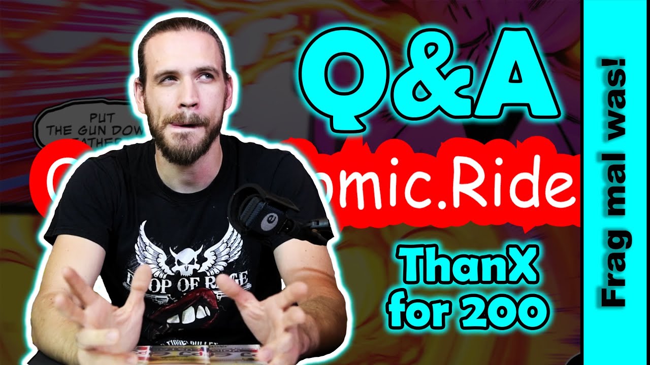 Frag mal was! Q&A mit dem Cosmic Comic Rider