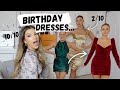 SISTER RATES MY 25TH BIRTHDAY DRESSES!! OhPolly, HouseofCB, PRETTYLITTLETHING & more!