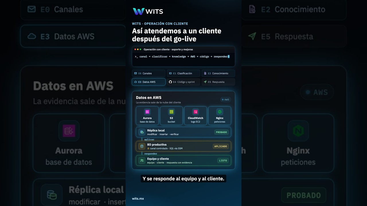Miniatura del video «Soporte y mantenimiento de software con IA: cómo se atiende un sistema en producción»