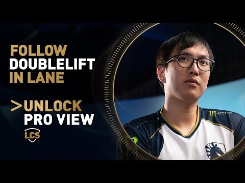 Doublelift Reacts to Pro View - Doublelift Reacts to Pro View