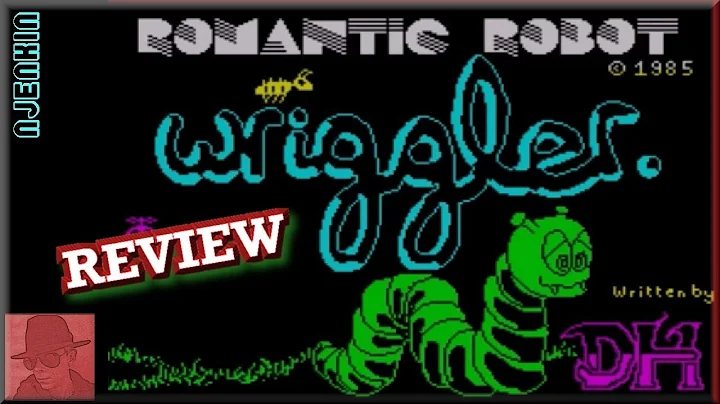 Wriggler - on the ZX Spectrum 48K !! with Commentary