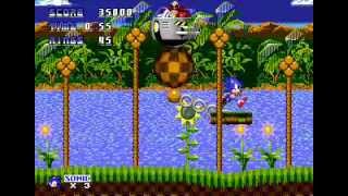 Sonic - Code Gray - Walkthrough Part 1 - Green Hill, Marble Zone