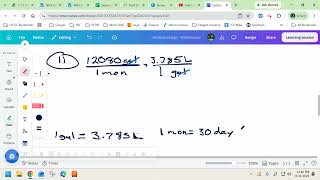 Unit Conversions 12080 gallons per month to liters per hour