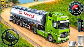 Oil Tanker Transport Driving Simulator Gameplay | Heavy Cargo Truck  | Android Offroad Truck Driving screenshot 5