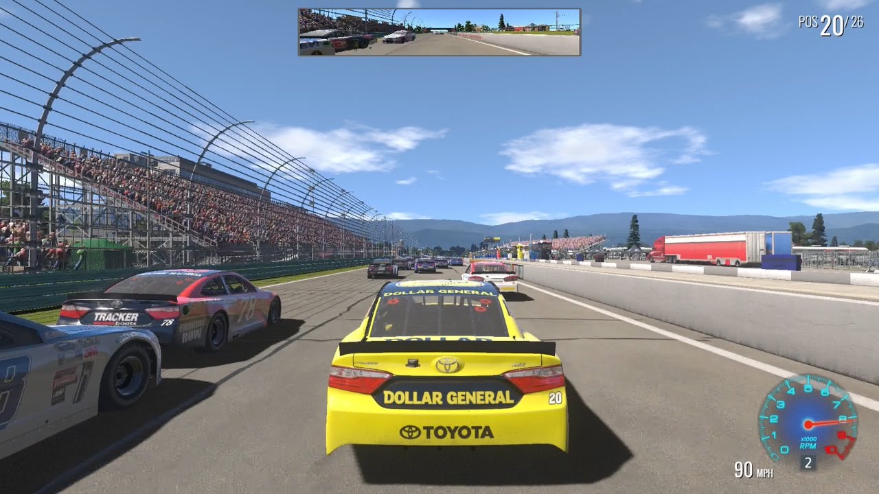 NASCAR Heat Evolution Online Gameplay