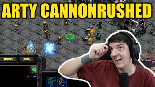 ARTY GETS CANNONRUSHED