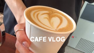 CAFE VLOG | 따뜻한 라떼 한 잔 드릴게요 ☕️ | 개인 카페 브이로그 | 시골 카페 | cafe vlog | 음료 제조 영상 | 카페 브이로그 | ASMR |